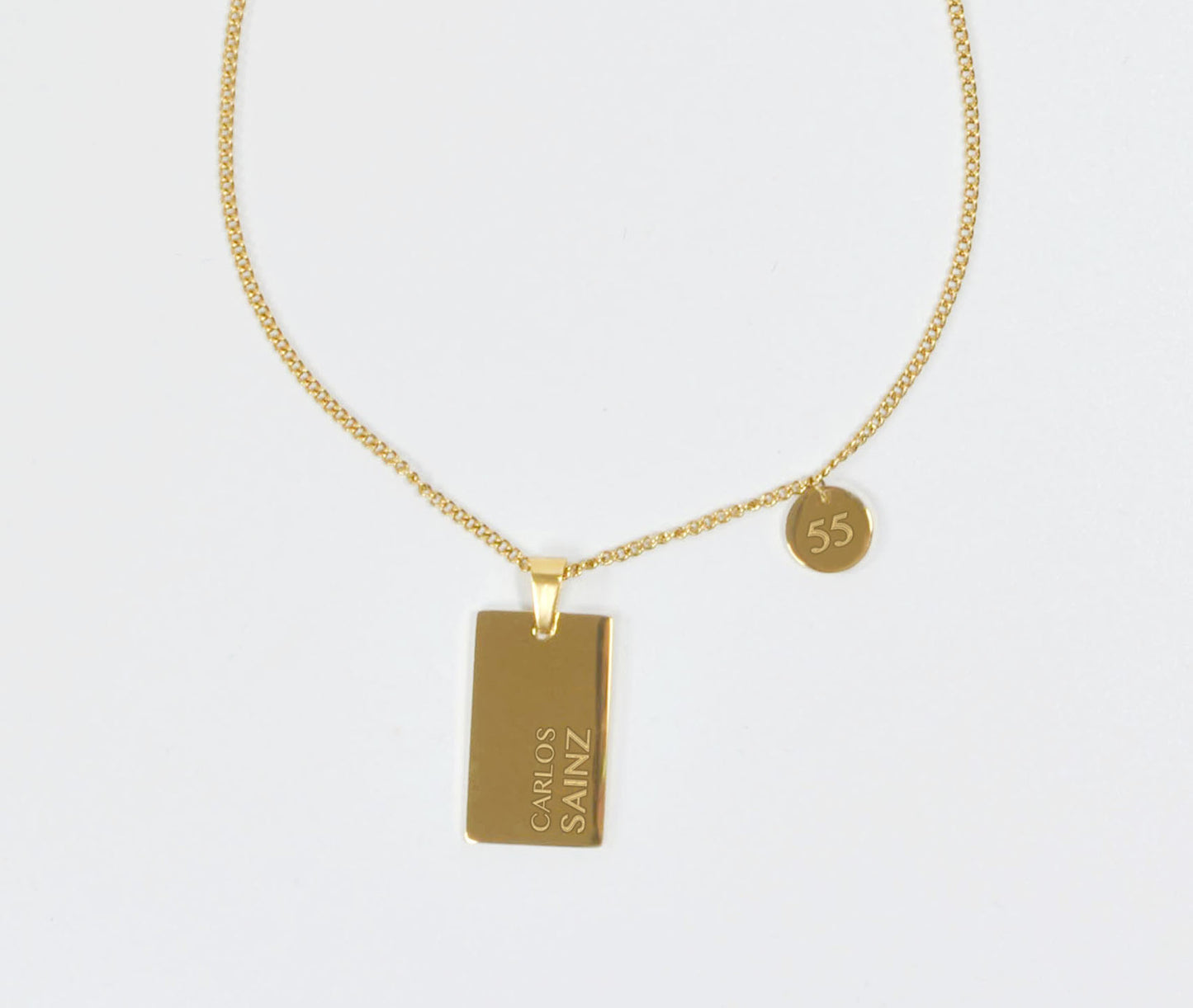 Carlos Sainz 55 - Paddock Pendant