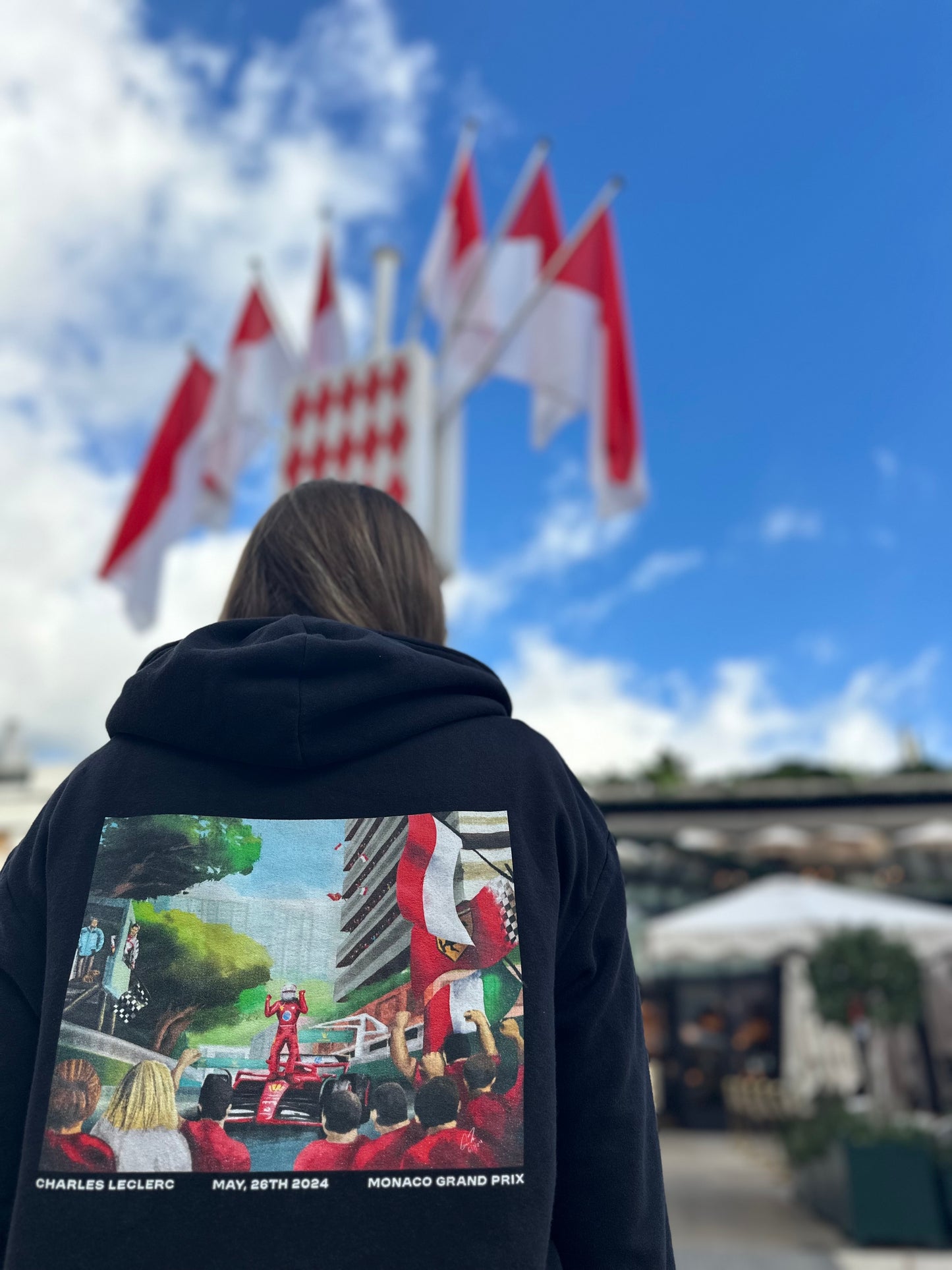 Charles Leclerc Monaco GP Hoodie