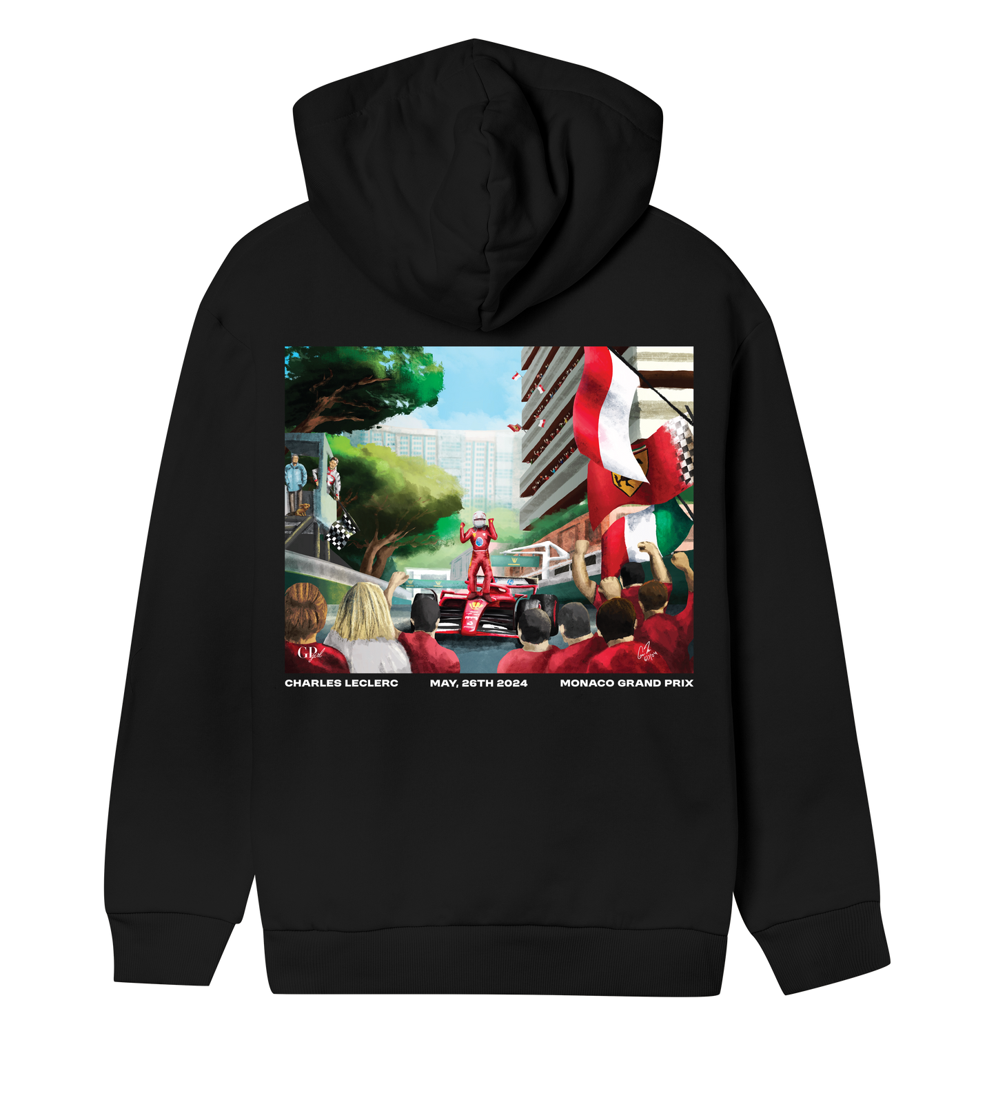 Charles Leclerc Monaco GP Hoodie